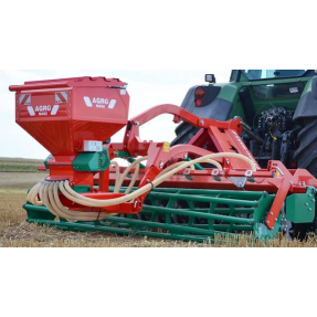 Пневматический подсеиватель трав Agro-Masz SP 230 (контроль скорости от копирующего колеса + компьютер AP2))